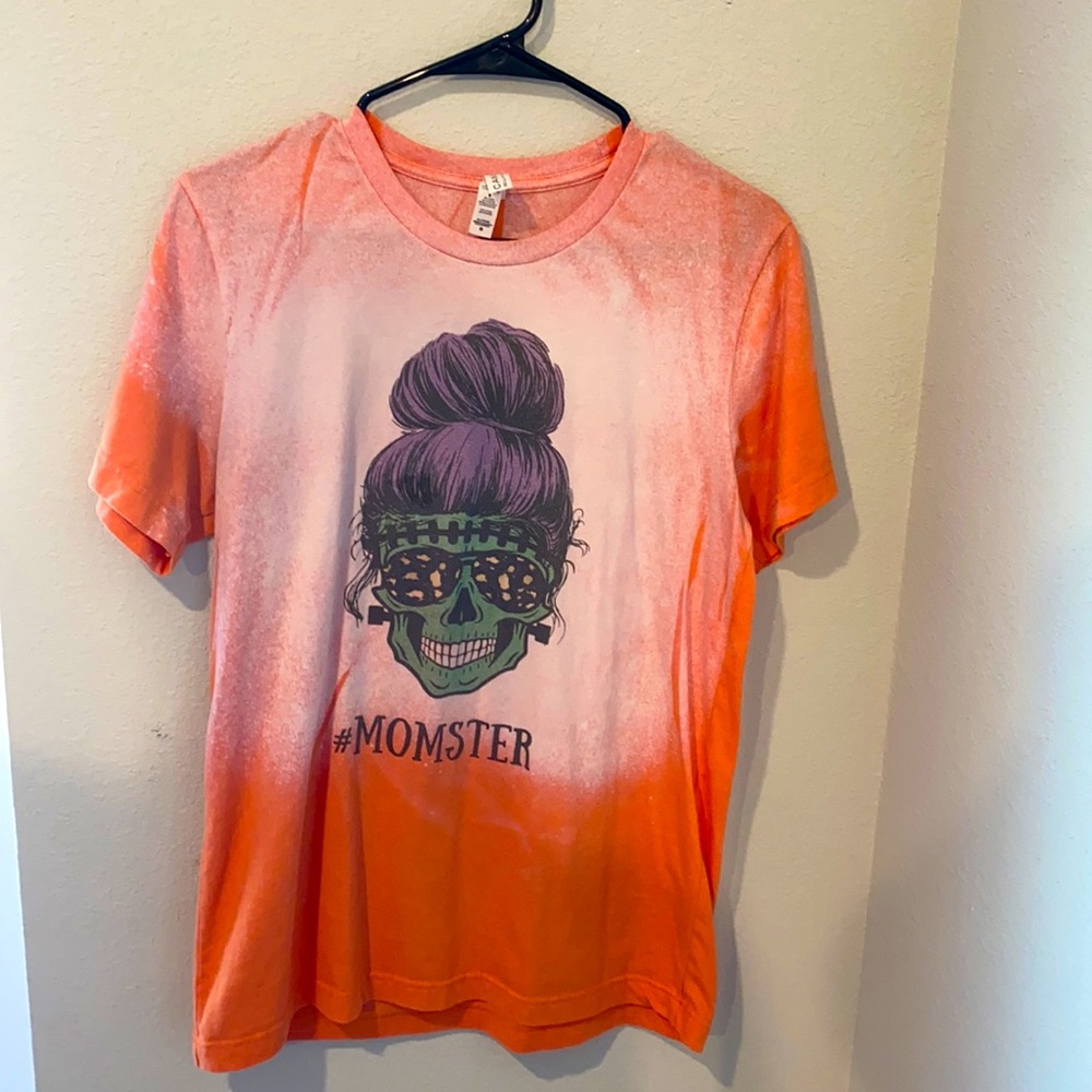 Bella canvis tee orange